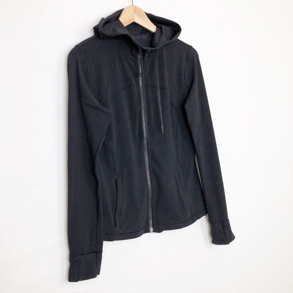 Lululemon define size 10 black hooded zipfront jacket - Picture 9 of 12